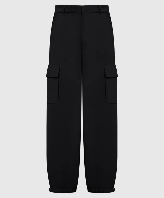 Off-White Black cargo with logo